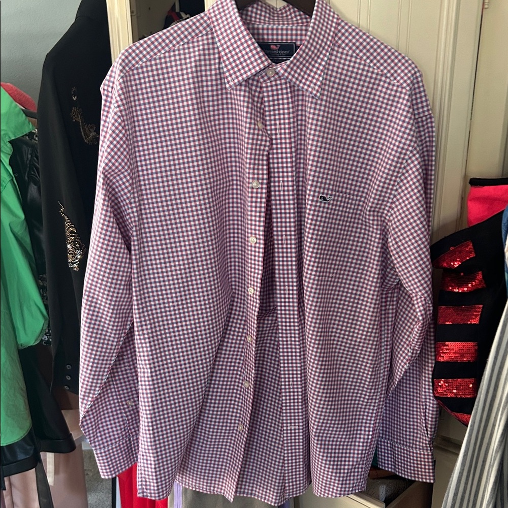 Mens Vineyard Vines classic fit tucker shirt